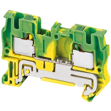 NSYTRP42PE - LÜKANDKLEMM, LÄBIVOOLUKLEMM, MAANDATUD, 2 PUNKTI, 4MM2, GN/YE - Schneider Electric - LÜKANDKLEMM, LÄBIVOOLUKLEMM, MAANDATUD, 2 PUNKTI, 4MM2, GN/YE - Schneider Electric - 0