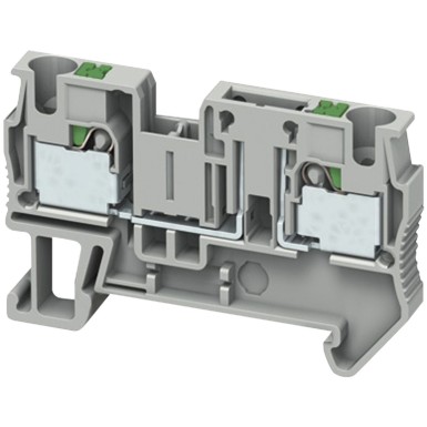 NSYTRP42TB - PUSHIN TERMINAL, PÕHILINE LAHTIÜHENDUSKLEMM, 2 PUNKTI, 4MMІ, HALL - Schneider Electric - PUSHIN TERMINAL, PÕHILINE LAHTIÜHENDUSKLEMM, 2 PUNKTI, 4MMІ, HALL - Schneider Electric - 0