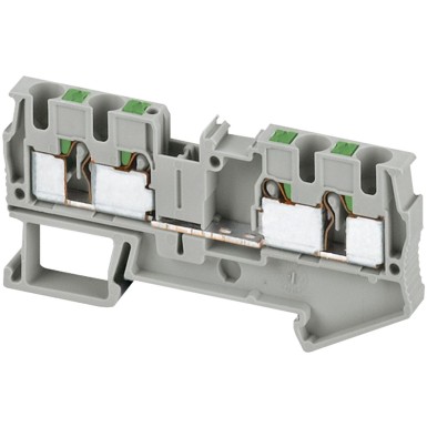 NSYTRP44 - Klemmiplokk, Linergy TR, push-in-tüüpi, läbivjuhtimine, 4 punkti, 4mmІ, hall, 50 tk. - Schneider Electric - Klemmiplokk, Linergy TR, push-in-tüüpi, läbivjuhtimine, 4 punkti, 4mmІ, hall, 50 tk. - Schneider Electric - 0