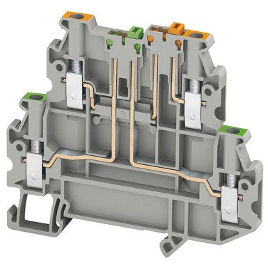 NSYTRV24SCD - VEDRUKLEMM, NUGA LAHTIÜHENDATAV, TOPELT TASAND, 4 PUNKTI TEST, 2,5MM - Schneider Electric - VEDRUKLEMM, NUGA LAHTIÜHENDATAV, TOPELT TASAND, 4 PUNKTI TEST, 2,5MM - Schneider Electric - 0