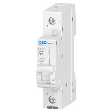 OEZ:41952 - In 1 A, Ue AC 230/400 V / DC 60 V, karakteristik B, 1-pooluseline, Icn 10 kA - OEZ - In 1 A, Ue AC 230/400 V / DC 60 V, karakteristik B, 1-pooluseline, Icn 10 kA - OEZ - 0