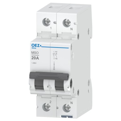 OEZ:42328 - In 20 A, Ue AC 250 V, 1+N-pooluseline - OEZ - In 20 A, Ue AC 250 V, 1+N-pooluseline - OEZ - 0