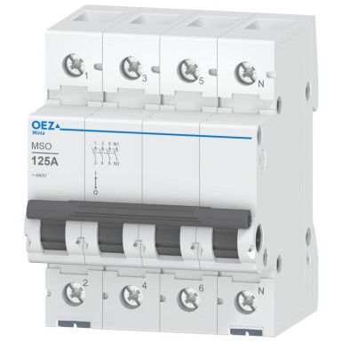 OEZ:42353 - In 125 A, Ue AC 250/440 V, 3+N-pooluseline - OEZ - In 125 A, Ue AC 250/440 V, 3+N-pooluseline - OEZ - 0