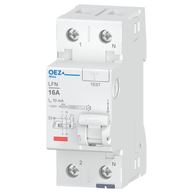 OEZ:42408 - In 16 A, Ue AC 230 V, Idn 10 mA, 2-pooluseline, Inc 10 kA, tüüp AC - OEZ - In 16 A, Ue AC 230 V, Idn 10 mA, 2-pooluseline, Inc 10 kA, tüüp AC - OEZ - 0