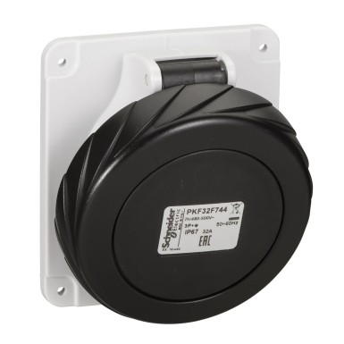 PKF32F744 - PratiKa pistikupesa 32A 3P + E 480...500 V AC paneel PratiKa pistikupesa 32A 3P + E 480...500 V AC paneel - Schneider Electric - PratiKa pistikupesa 32A 3P + E 480...500 V AC paneel PratiKa pistikupesa 32A 3P + E 480...500 V AC paneel - Schneider Electric - 0