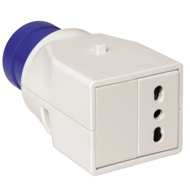 PKZA201 - PratiKa süsteemiadapter 1 pistikupesa Itaalia 16 A 2P+E 220V 50/60Hz - Schneider Electric - PratiKa süsteemiadapter 1 pistikupesa Itaalia 16 A 2P+E 220V 50/60Hz - Schneider Electric - 0