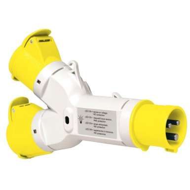 PKZM401 - PratiKa mitmekordne adapter 2 tööstuspistikupesa 16 A 2P+E 110V AC IP44 - Schneider Electric - PratiKa mitmekordne adapter 2 tööstuspistikupesa 16 A 2P+E 110V AC IP44 - Schneider Electric - 0