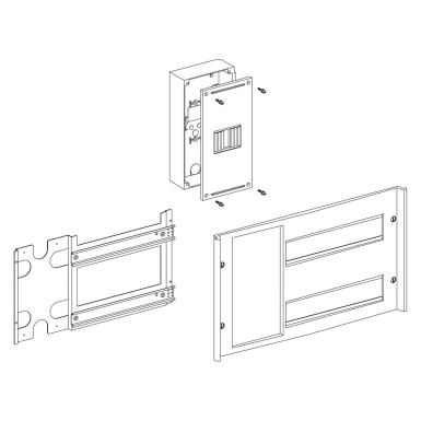 PRA90072 - VigiCompact paigalduskomplekt 2 x 24 moodulit Pragma jaoks - Schneider Electric - VigiCompact paigalduskomplekt 2 x 24 moodulit Pragma jaoks - Schneider Electric - 0