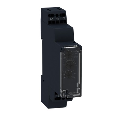 RE17RMJU - Harmony, modulaarne ajastusrelee, 8 A, 1 CO, 0,1 s..100 h, multifunktsionaalne, 12 V AC/DC - Schneider Electric - Harmony, modulaarne ajastusrelee, 8 A, 1 CO, 0,1 s..100 h, multifunktsionaalne, 12 V AC/DC - Schneider Electric - 0