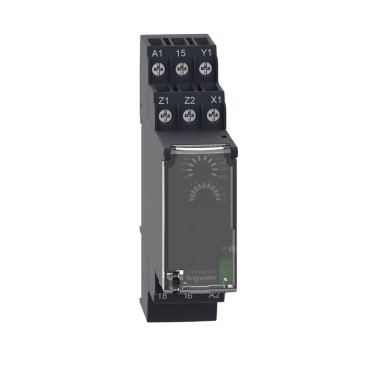 RE22R1ACMR - Harmony, modulaarne ajastusrelee, 8 A, 1 CO, 0,05 s?¦300 h, kahefunktsiooniline, 24...240 V AC/DC - Schneider Electric - Harmony, modulaarne ajastusrelee, 8 A, 1 CO, 0,05 s?¦300 h, kahefunktsiooniline, 24...240 V AC/DC - Schneider Electric - 1