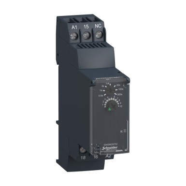 RE22R1QCMU - Harmony, modulaarne ajastusrelee, 8 A, 1 CO, 0,05 s?¦300 s, tärni kolmnurk , 24 V DC / 24...240 V AC/DC - Schneider Electric - Harmony, modulaarne ajastusrelee, 8 A, 1 CO, 0,05 s?¦300 s, tärni kolmnurk , 24 V DC / 24...240 V AC/DC - Schneider Electric - 0