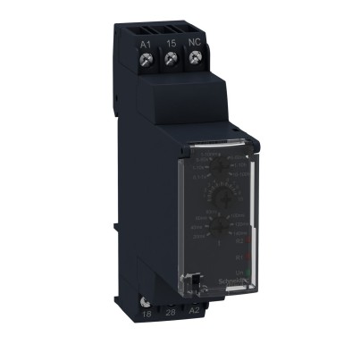 RE22R1QMU - Harmony, modulaarne ajastusrelee, 8 A, 1 CO, 0,1 s?¦100 h, tärn-delta, 24 V DC / 24...240 V AC/DC - Schneider Electric - Harmony, modulaarne ajastusrelee, 8 A, 1 CO, 0,1 s?¦100 h, tärn-delta, 24 V DC / 24...240 V AC/DC - Schneider Electric - 0