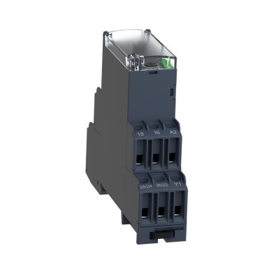 RE22R2AMR - Harmony, modulaarne ajastusrelee, 8 A, 2 CO, 0,05 s?¦300 h, sisselülitamisviivitus , 24...240 V AC/DC - Schneider Electric - Harmony, modulaarne ajastusrelee, 8 A, 2 CO, 0,05 s?¦300 h, sisselülitamisviivitus , 24...240 V AC/DC - Schneider Electric - 4