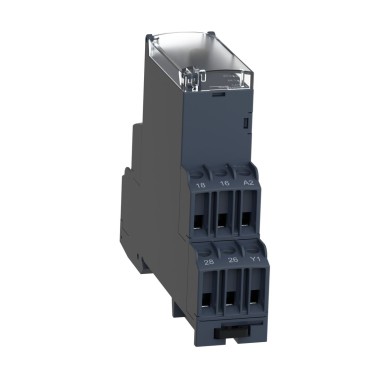 RE22R2AMU - Modulaarne ajastusrelee, Harmony, 8A, 2CO, 0,1s...100h, sisselülitusviivitus, 24V DC 24...240V AC DC - Schneider Electric - Modulaarne ajastusrelee, Harmony, 8A, 2CO, 0,1s...100h, sisselülitusviivitus, 24V DC 24...240V AC DC - Schneider Electric - 6