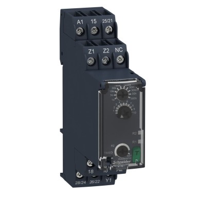 RE22R2HMR - Harmony, modulaarne ajastusrelee, 8 A, 2 CO, 0,05 s?¦300 h, intervallireleht, 24...240 V AC/DC - Schneider Electric - Harmony, modulaarne ajastusrelee, 8 A, 2 CO, 0,05 s?¦300 h, intervallireleht, 24...240 V AC/DC - Schneider Electric - 0