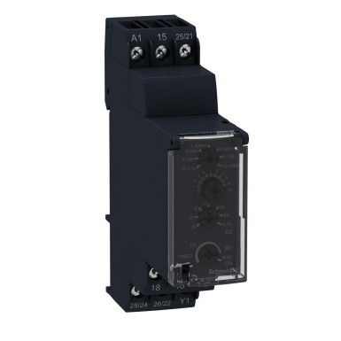 RE22R2MJU - Harmony, modulaarne ajastusrelee, 8 A, 2 CO, 0,1 s?¦100 h, multifunktsionaalne, 12 V AC/DC - Schneider Electric - Harmony, modulaarne ajastusrelee, 8 A, 2 CO, 0,1 s?¦100 h, multifunktsionaalne, 12 V AC/DC - Schneider Electric - 0