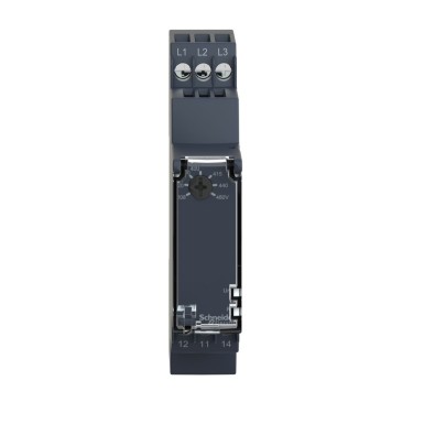 RM17TT00 - Harmony, modulaarne multifunktsionaalne 3-faasiline toitekontrolli relee, 5 A, 1 CO, 208...480 V AC - Schneider Electric - Harmony, modulaarne multifunktsionaalne 3-faasiline toitekontrolli relee, 5 A, 1 CO, 208...480 V AC - Schneider Electric - 2