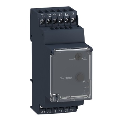 RM35TM250MW - Harmony, modulaarne mootori pinge- ja temperatuurikontrolli relee, 5 A , 2 NO, 24...240 V AC/DC - Schneider Electric - Harmony, modulaarne mootori pinge- ja temperatuurikontrolli relee, 5 A , 2 NO, 24...240 V AC/DC - Schneider Electric - 0