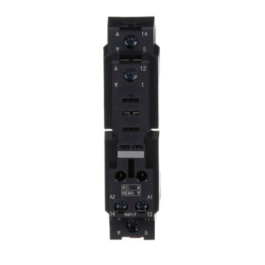 RPZF1 - Harmony, pesa, RPM1 jõureleede jaoks, 16 A kruviklambrite klemmid, segakontaktid - Schneider Electric - Harmony, pesa, RPM1 jõureleede jaoks, 16 A kruviklambrite klemmid, segakontaktid - Schneider Electric - 1