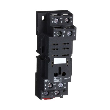 RPZF2 - Harmony, pistikupesa, RPM2 elektrireleede jaoks, 16 A kruviklambrite klemmid, segakontaktiga - Schneider Electric - Harmony, pistikupesa, RPM2 elektrireleede jaoks, 16 A kruviklambrite klemmid, segakontaktiga - Schneider Electric - 0