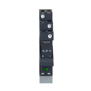 RSB1A120BDPV - Harmony, Interface plugin relee eelpaigaldatud, 12 A, 1 CO, LED-iga, kaitselülitusega, 24 V DC - Schneider Electric - Harmony, Interface plugin relee eelpaigaldatud, 12 A, 1 CO, LED-iga, kaitselülitusega, 24 V DC - Schneider Electric - 5