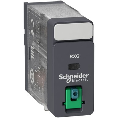 RXG11BD - Harmony, Interface plugin relee, 10 A, 1 CO, lukustatava kontrollnupuga, 24 V DC - Schneider Electric - Harmony, Interface plugin relee, 10 A, 1 CO, lukustatava kontrollnupuga, 24 V DC - Schneider Electric - 0