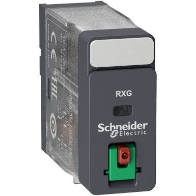 RXG11P7 - Harmony, liideseplokkirelee, 10 A, 1 CO, lukustatava testimisnupuga, 230 V AC - Schneider Electric - Harmony, liideseplokkirelee, 10 A, 1 CO, lukustatava testimisnupuga, 230 V AC - Schneider Electric - 0