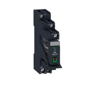 RXG12B7PV - Harmony, Interface plugin relee eelpaigaldatud, 10 A, 1 CO, LED-iga, lukustatava testimisnupuga, koos - Schneider Electric - Harmony, Interface plugin relee eelpaigaldatud, 10 A, 1 CO, LED-iga, lukustatava testimisnupuga, koos - Schneider Electric - 0