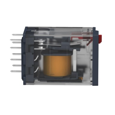 RXM2AB2E7 - Harmony, Miniatuurne pistikrelee, 12 A, 2 CO, LED-iga, lukustatava testimisnupuga, 48 V AC - Schneider Electric - Harmony, Miniatuurne pistikrelee, 12 A, 2 CO, LED-iga, lukustatava testimisnupuga, 48 V AC - Schneider Electric - 5