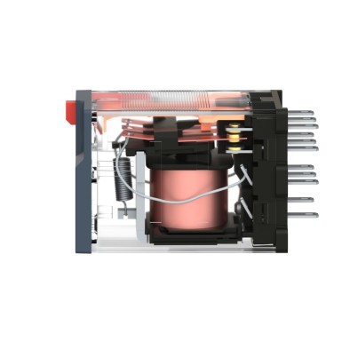 RXM3AB1E7 - Harmony, miniatuurne lisarelee, 10 A, 3 CO, lukustatava kontrollnupuga, 48 V AC - Schneider Electric - Harmony, miniatuurne lisarelee, 10 A, 3 CO, lukustatava kontrollnupuga, 48 V AC - Schneider Electric - 2