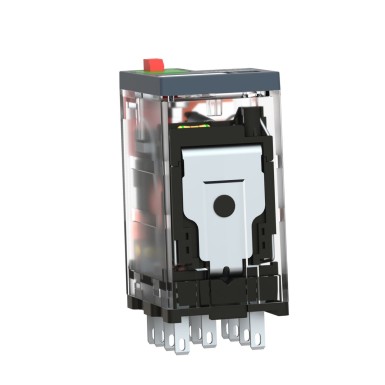 RXM4AB2F7 - Harmony Relay RXM - minirelee - pistikupesa - test+LED - 4OF - 6A - 120VAC - Schneider Electric - Harmony Relay RXM - minirelee - pistikupesa - test+LED - 4OF - 6A - 120VAC - Schneider Electric - 4