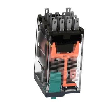 RXM4GB1BD - Harmony, miniatuurne pistikrelee, 3 A, 4 CO, lukustatava kontrollnupuga, 24 V DC - Schneider Electric - Harmony, miniatuurne pistikrelee, 3 A, 4 CO, lukustatava kontrollnupuga, 24 V DC - Schneider Electric - 2