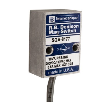 SG28195L05 - MAGNET SWITCH - 360 W - 3A - 120 V ac - 1 NO and 1 NC - cable l = 5m - Telemecanique - MAGNET SWITCH - 360 W - 3A - 120 V ac - 1 NO and 1 NC - cable l = 5m - Telemecanique - 0