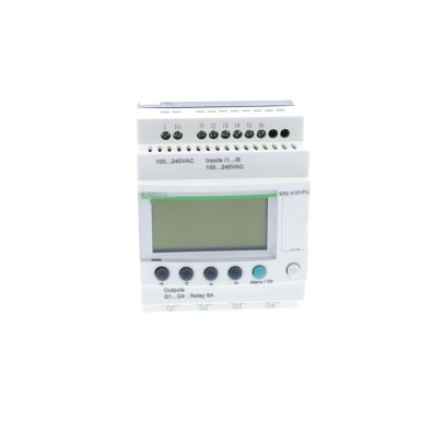 SR2A101FU - Kompaktne nutikas relee, Zelio Logic, 10 I/O, 100...240 V AC, ilma kellata, näidikuga - Schneider Electric - Kompaktne nutikas relee, Zelio Logic, 10 I/O, 100...240 V AC, ilma kellata, näidikuga - Schneider Electric - 3