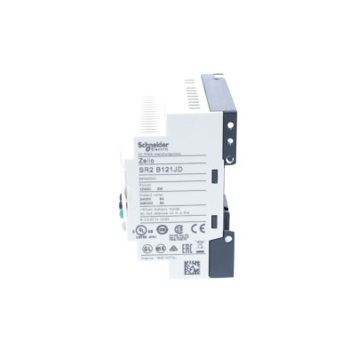 SR2B121JD - Kompaktne nutikas relee, Zelio Logic, 12 I/O, 12 V DC, kell, näidik - Schneider Electric - Kompaktne nutikas relee, Zelio Logic, 12 I/O, 12 V DC, kell, näidik - Schneider Electric - 2