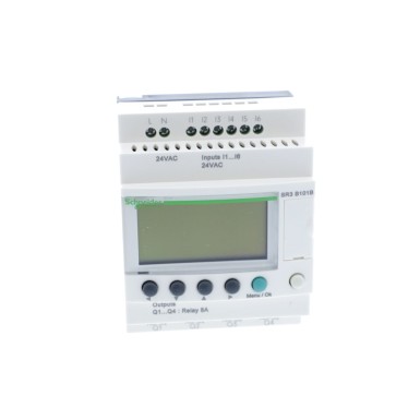 SR3B101B - Modulaarne nutikas relee, Zelio Logic, 10 I/O, 24 V AC, kell, ekraan - Schneider Electric - Modulaarne nutikas relee, Zelio Logic, 10 I/O, 24 V AC, kell, ekraan - Schneider Electric - 2