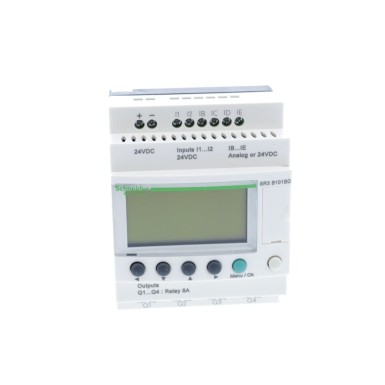 SR3B101BD - Modulaarne nutikas relee, Zelio Logic, 10 I/O, 24 V DC, kell, näidik - Schneider Electric - Modulaarne nutikas relee, Zelio Logic, 10 I/O, 24 V DC, kell, näidik - Schneider Electric - 4