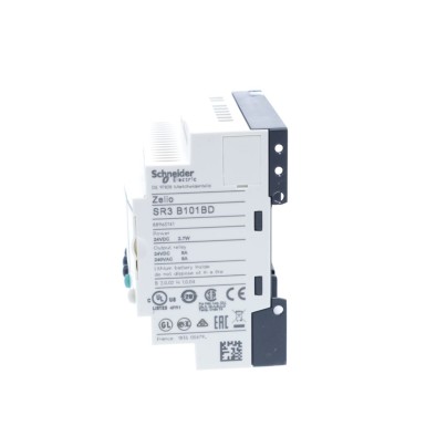 SR3B101BD - Modulaarne nutikas relee, Zelio Logic, 10 I/O, 24 V DC, kell, näidik - Schneider Electric - Modulaarne nutikas relee, Zelio Logic, 10 I/O, 24 V DC, kell, näidik - Schneider Electric - 1