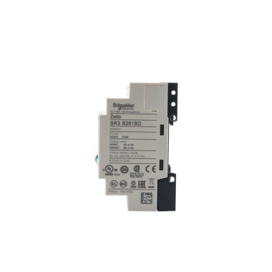 SR3B261BD - Zelio Logic - moodul nutikas relee - 26 I/O - 24Vdc - kell - ekraan - Schneider Electric - Zelio Logic - moodul nutikas relee - 26 I/O - 24Vdc - kell - ekraan - Schneider Electric - 3