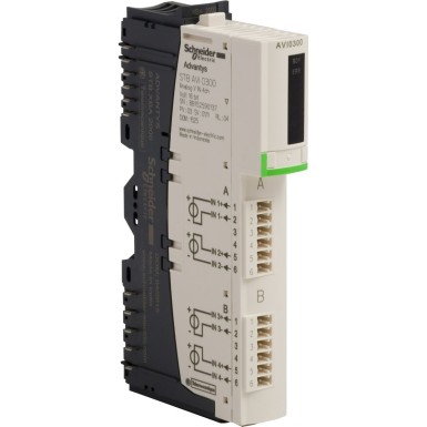 STBAVI0300K - Standardne analoogsisendi komplekt STB +/ 10 V 4 I 15 bitti + märk - Schneider Electric - Standardne analoogsisendi komplekt STB +/ 10 V 4 I 15 bitti + märk - Schneider Electric - 0