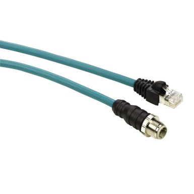 TCSECL1M3M10S2 - Ethernet ConneXium kaabel M12 pistik RJ45 pistik IP67 10 m - Schneider Electric - Ethernet ConneXium kaabel M12 pistik RJ45 pistik IP67 10 m - Schneider Electric - 0