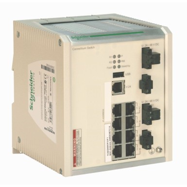 TCSESM083F23F1 - ConneXium Extended Managed Switch 8 porti vase jaoks - Schneider Electric - ConneXium Extended Managed Switch 8 porti vase jaoks - Schneider Electric - 0