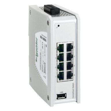 TCSESPU083FN0 - ConneXium Premium Unmanaged Switch 8 porti vaskvõrgu jaoks - Schneider Electric - ConneXium Premium Unmanaged Switch 8 porti vaskvõrgu jaoks - Schneider Electric - 0