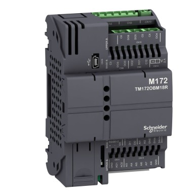 TM172OBM18R - Modicon M172 Optimeeritud pime 18 I/O, Modbus - Schneider Electric - Modicon M172 Optimeeritud pime 18 I/O, Modbus - Schneider Electric - 0