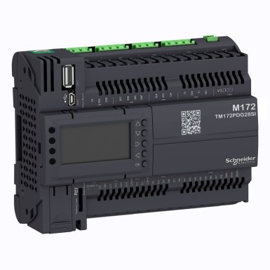 TM172PDG28SI - Modicon M172 Performance Display 28 I/O, Eth, tahkisrelee - Schneider Electric - Modicon M172 Performance Display 28 I/O, Eth, tahkisrelee - Schneider Electric - 0