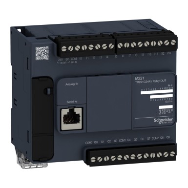 TM221C24R - Loogikakontroller, Modicon M221, 24 IO relee - Schneider Electric - Loogikakontroller, Modicon M221, 24 IO relee - Schneider Electric - 0