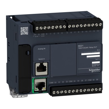 TM221CE24R - Loogikakontroller, Modicon M221, 24 IO relee Ethernet - Schneider Electric - Loogikakontroller, Modicon M221, 24 IO relee Ethernet - Schneider Electric - 0