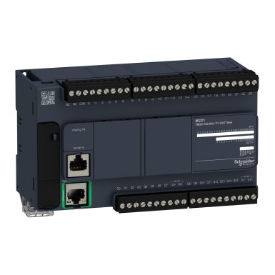 TM221CE40U - Loogikakontroller, Modicon M221, 40io tr.npn ethernet - Schneider Electric - Loogikakontroller, Modicon M221, 40io tr.npn ethernet - Schneider Electric - 0