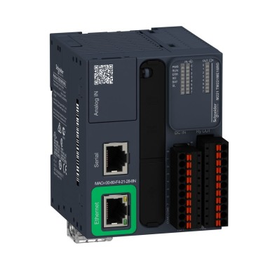 TM221ME16RG - Loogikakontroller, Modicon M221, 16 IO relee Ethernet kevadel - Schneider Electric - Loogikakontroller, Modicon M221, 16 IO relee Ethernet kevadel - Schneider Electric - 0