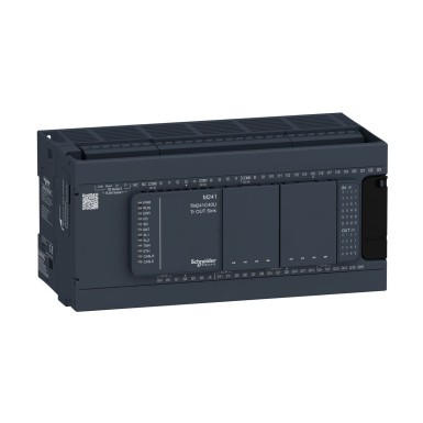 TM241C40U - Loogikakontroller, Modicon M241, 40 IO transistor NPN - Schneider Electric - Loogikakontroller, Modicon M241, 40 IO transistor NPN - Schneider Electric - 0